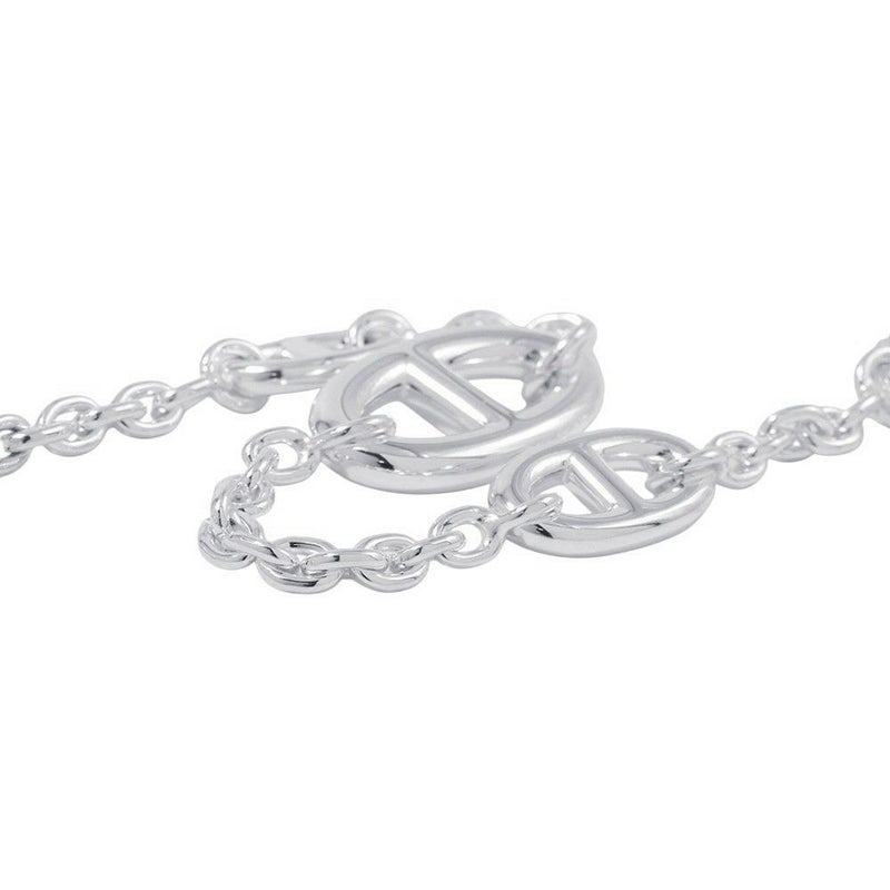 エルメス ブレスレット シェーヌダンクル ファランドール SV925シルバー サイズST HERMES ジュエリー