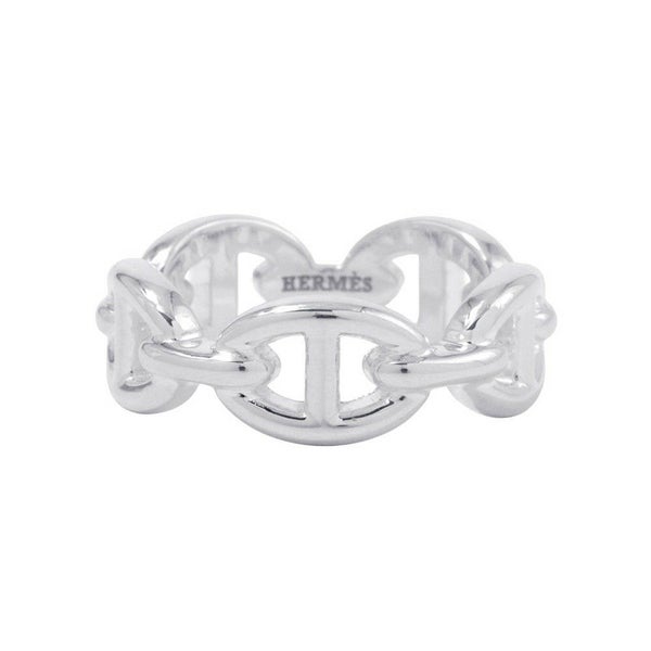 エルメス リング シェーヌダンクル アンシェネPM Enchainee SV925シルバー リングサイズ53 HERMES ジュエリー