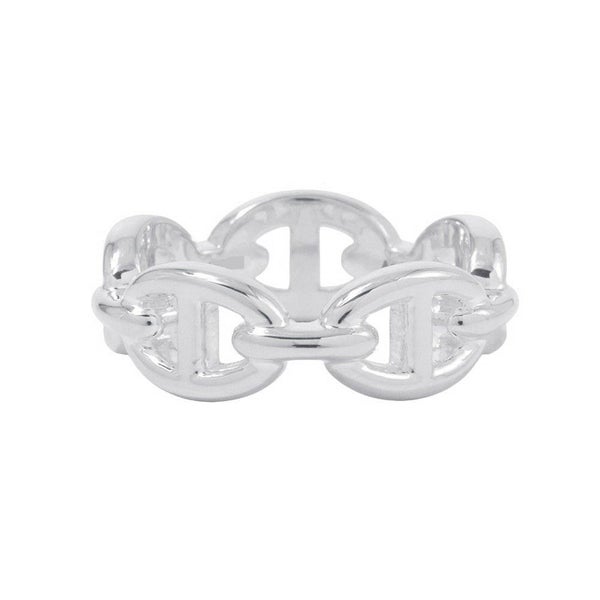 エルメス リング シェーヌダンクル アンシェネPM Enchainee SV925シルバー リングサイズ53 HERMES ジュエリー