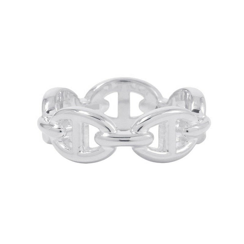 エルメス リング シェーヌダンクル アンシェネPM Enchainee SV925シルバー リングサイズ53 HERMES ジュエリー