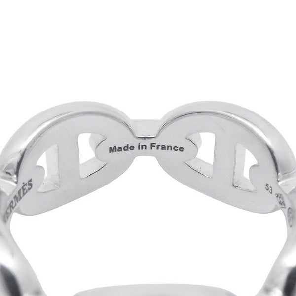 エルメス リング シェーヌダンクル アンシェネPM Enchainee SV925シルバー リングサイズ53 HERMES ジュエリー