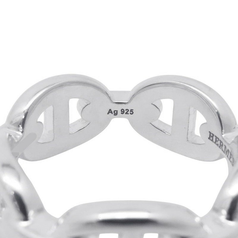 エルメス リング シェーヌダンクル アンシェネPM Enchainee SV925シルバー リングサイズ53 HERMES ジュエリー