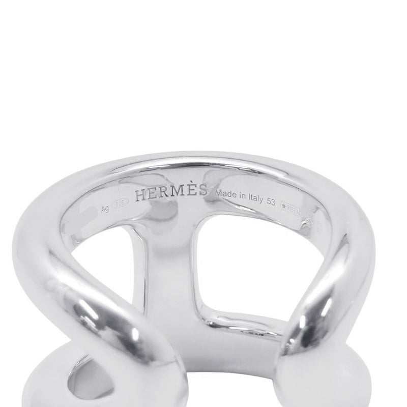 エルメス リング オスモズGM Osmose SV925シルバー リングサイズ53 HERMES ジュエリー 指輪