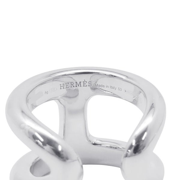 エルメス リング オスモズGM Osmose SV925シルバー リングサイズ53 HERMES ジュエリー 指輪