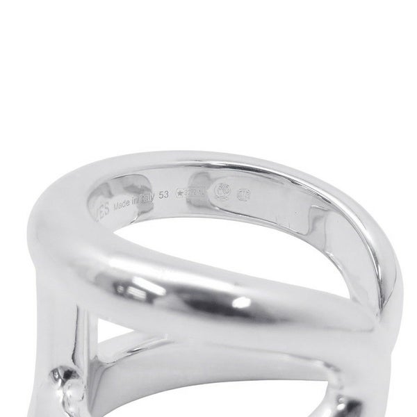 エルメス リング オスモズGM Osmose SV925シルバー リングサイズ53 HERMES ジュエリー 指輪