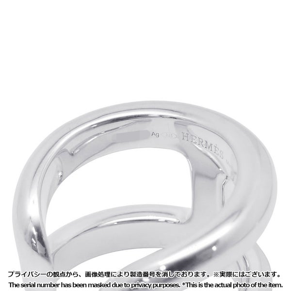 エルメス リング オスモズGM Osmose SV925シルバー リングサイズ53 HERMES ジュエリー 指輪