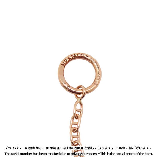 エルメス ブレスレット シェーヌダンクル ニューファランドール K18PGピンクゴールド サイズLG HERMES ジュエリー