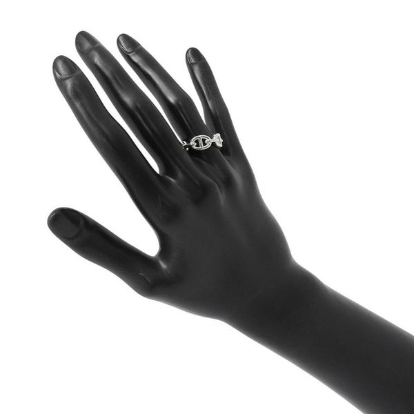 エルメス リング シェーヌダンクル アンシェネPM Enchainee SV925シルバーリングサイズ51 HERMES ジュエリー