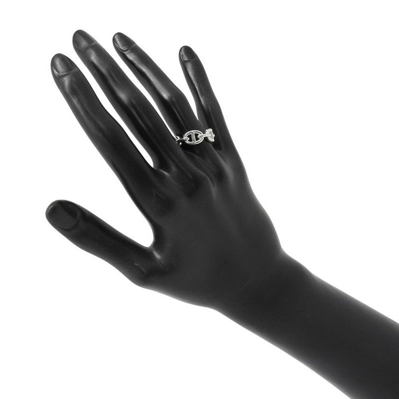 エルメス リング シェーヌダンクル アンシェネPM Enchainee SV925シルバーリングサイズ51 HERMES ジュエリー