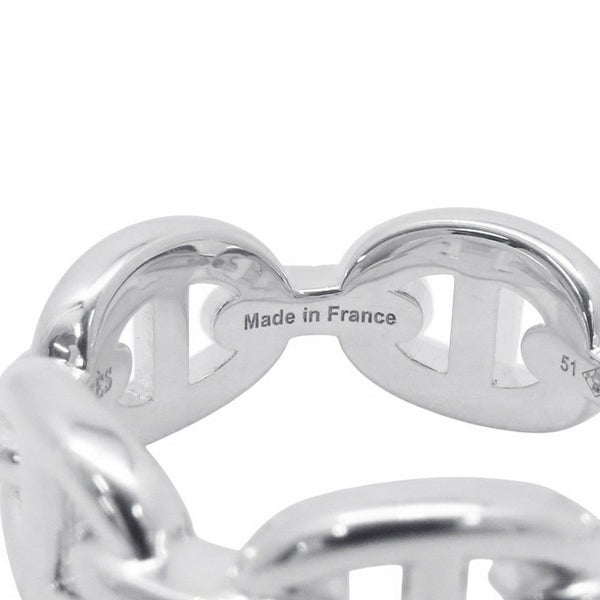 エルメス リング シェーヌダンクル アンシェネPM Enchainee SV925シルバーリングサイズ51 HERMES ジュエリー