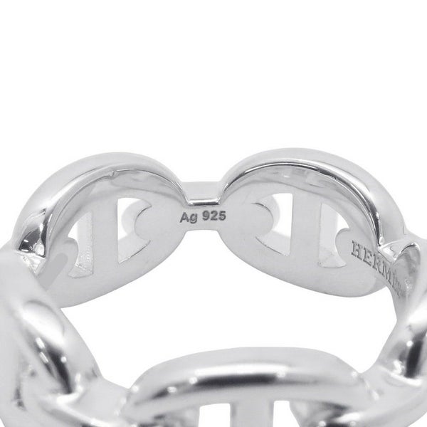 エルメス リング シェーヌダンクル アンシェネPM Enchainee SV925シルバーリングサイズ51 HERMES ジュエリー