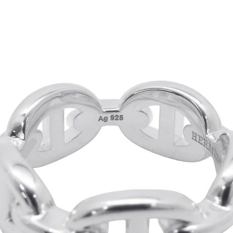 エルメス リング シェーヌダンクル アンシェネPM Enchainee SV925シルバーリングサイズ51 HERMES ジュエリー