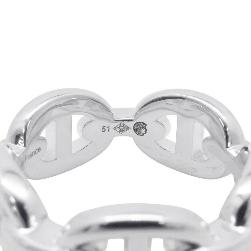 エルメス リング シェーヌダンクル アンシェネPM Enchainee SV925シルバーリングサイズ51 HERMES ジュエリー