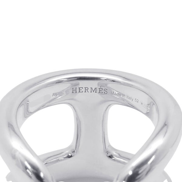 エルメス リング オスモズGM Osmose SV925シルバー リングサイズ52 HERMES ジュエリー 指輪