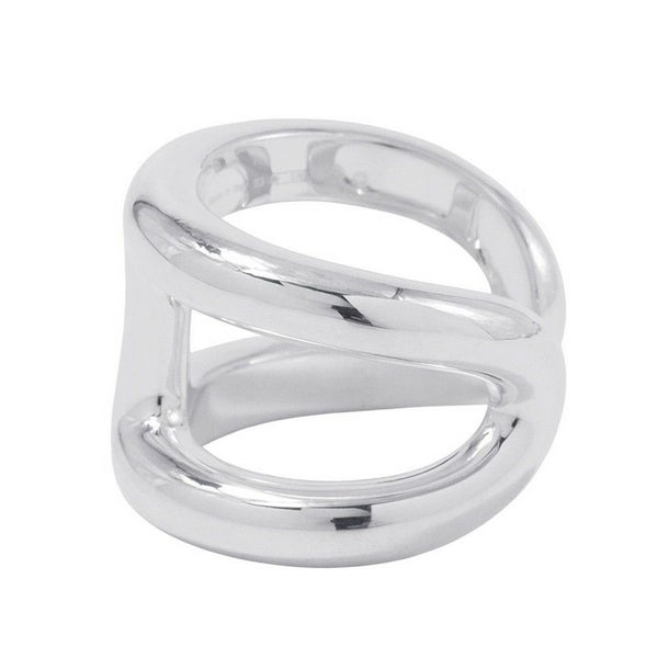 エルメス リング オスモズGM Osmose SV925シルバー リングサイズ53 HERMES ジュエリー 指輪