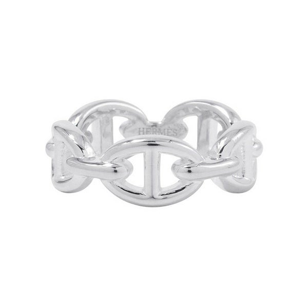 エルメス リング シェーヌダンクル アンシェネPM Enchainee SV925シルバー リングサイズ54 HERMES ジュエリー