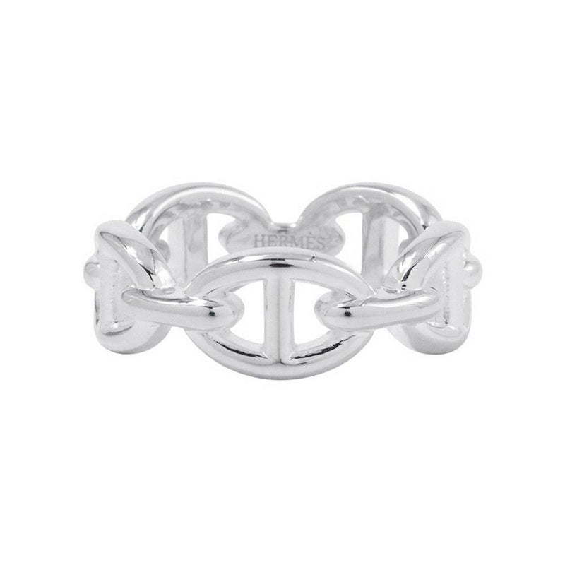 エルメス リング シェーヌダンクル アンシェネPM Enchainee SV925シルバー リングサイズ54 HERMES ジュエリー