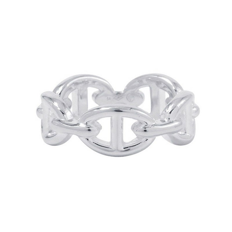 エルメス リング シェーヌダンクル アンシェネPM Enchainee SV925シルバー リングサイズ54 HERMES ジュエリー