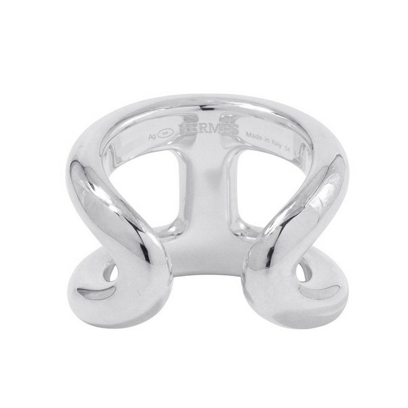 エルメス リング オスモズGM Osmose SV925シルバー リングサイズ54 HERMES ジュエリー 指輪