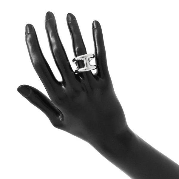 エルメス リング オスモズGM Osmose SV925シルバー リングサイズ54 HERMES ジュエリー 指輪