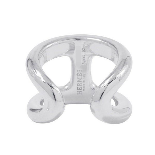 エルメス リング オスモズGM Osmose SV925シルバー リングサイズ52 HERMES ジュエリー 指輪