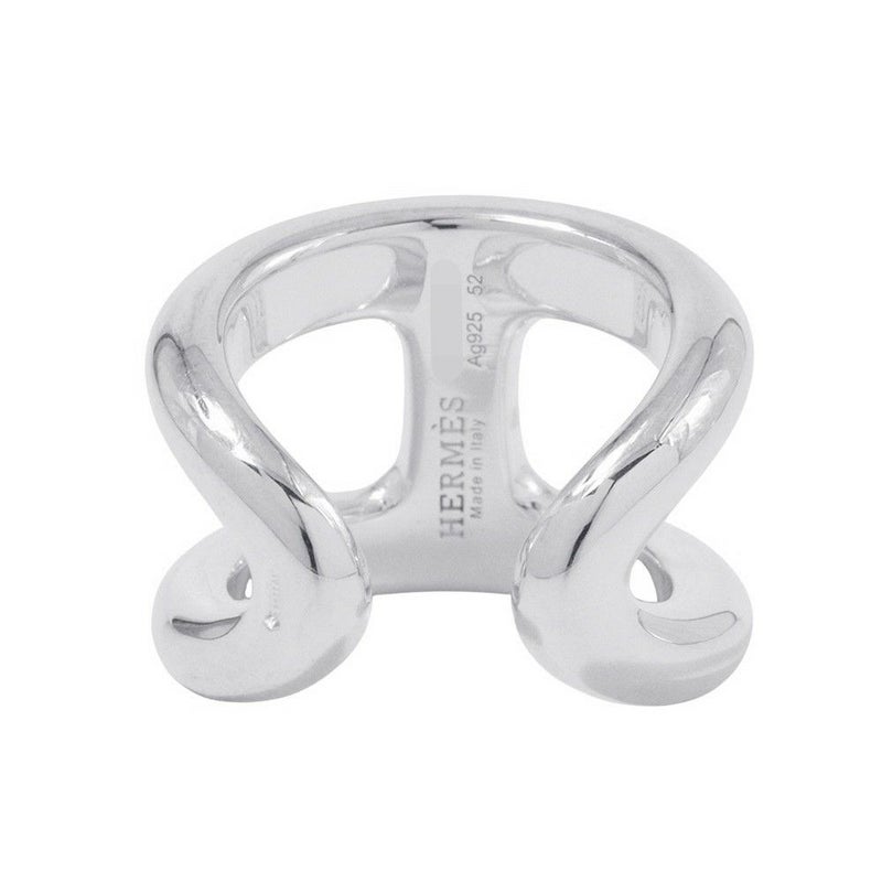 エルメス リング オスモズGM Osmose SV925シルバー リングサイズ52 HERMES ジュエリー 指輪
