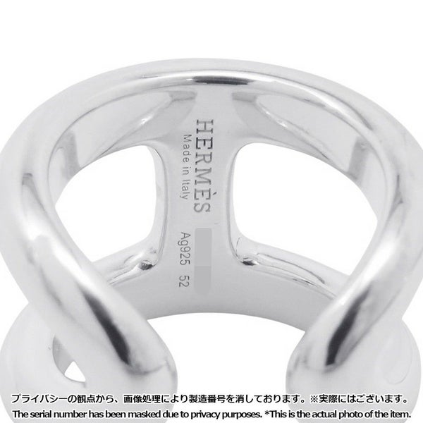 エルメス リング オスモズGM Osmose SV925シルバー リングサイズ52 HERMES ジュエリー 指輪
