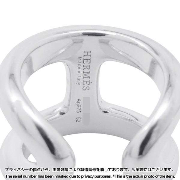 エルメス リング オスモズGM Osmose SV925シルバー リングサイズ52 HERMES ジュエリー 指輪