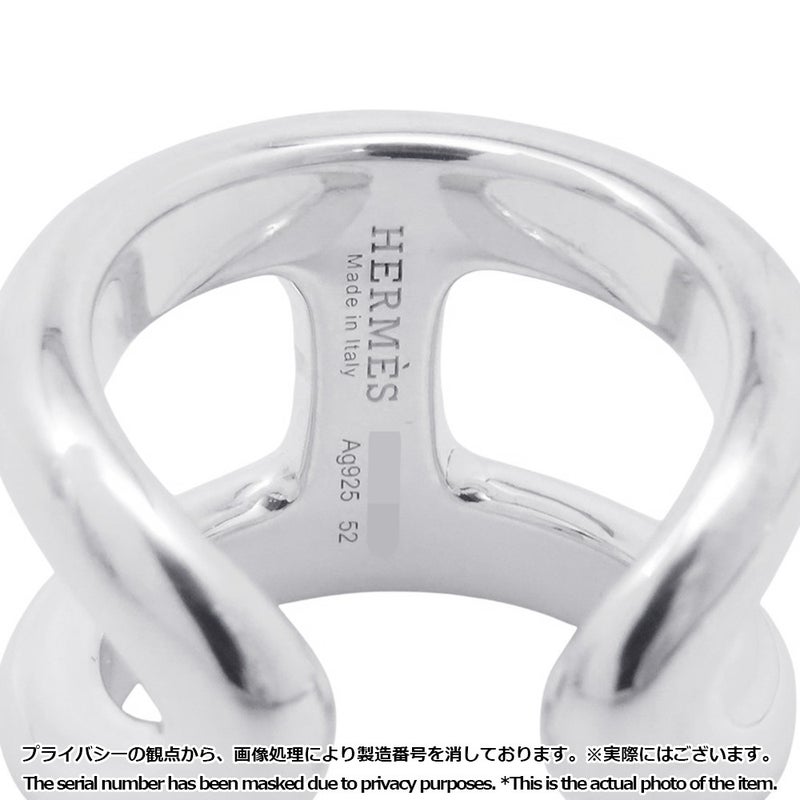 エルメス リング オスモズGM Osmose SV925シルバー リングサイズ52 HERMES ジュエリー 指輪