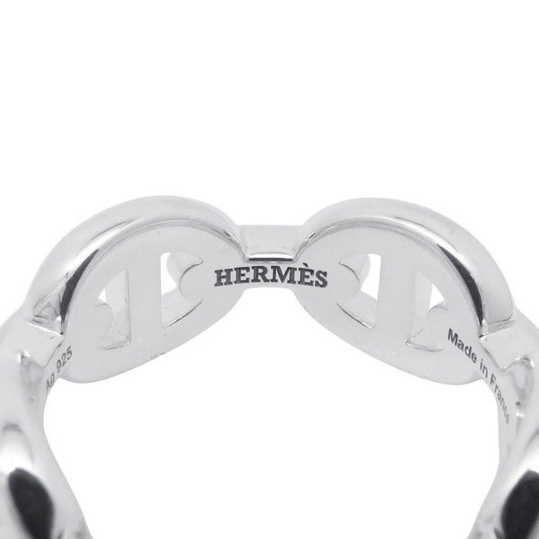 エルメス リング シェーヌダンクル アンシェネPM Enchainee SV925シルバー リングサイズ50  HERMES ジュエリー