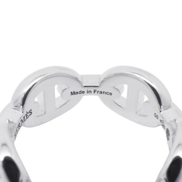 エルメス リング シェーヌダンクル アンシェネPM Enchainee SV925シルバー リングサイズ50  HERMES ジュエリー