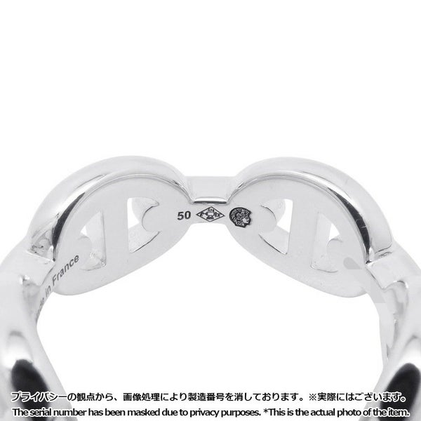 エルメス リング シェーヌダンクル アンシェネPM Enchainee SV925シルバー リングサイズ50  HERMES ジュエリー