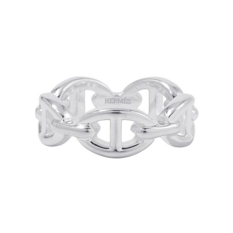 エルメス リング シェーヌダンクル アンシェネPM Enchainee SV925シルバー リングサイズ53 HERMES ジュエリー