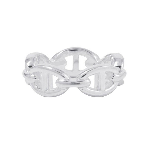 エルメス リング シェーヌダンクル アンシェネPM Enchainee SV925シルバー リングサイズ53 HERMES ジュエリー