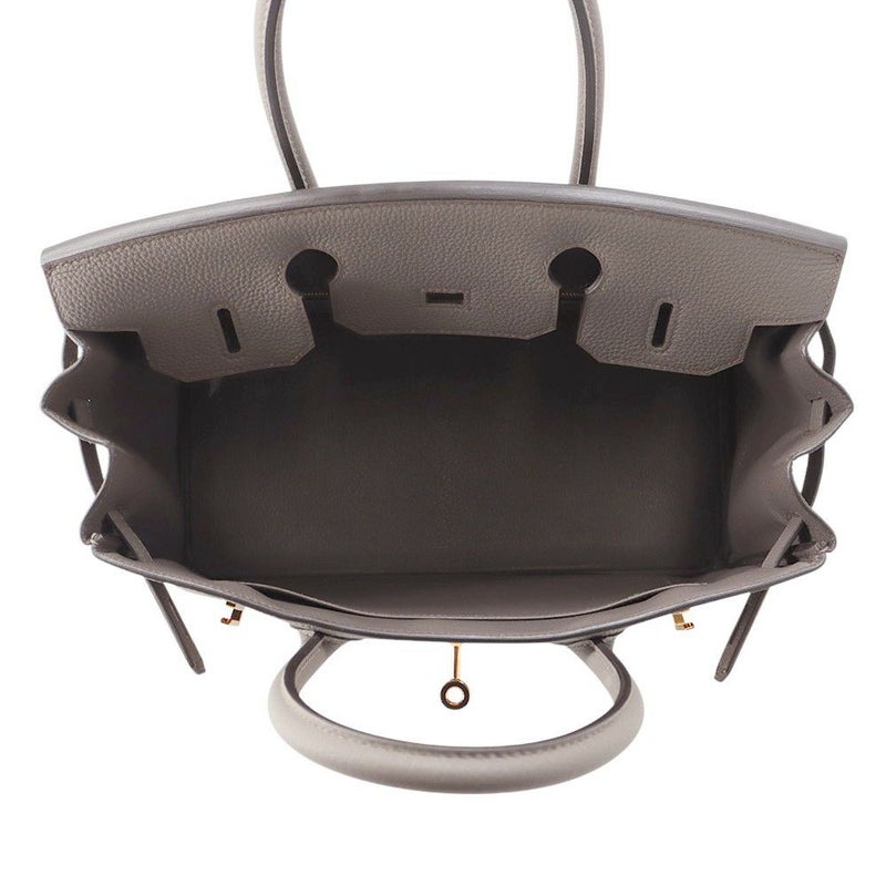 エルメス バーキン30 エタン/ピンクゴールド金具 トゴ Y刻印 HERMES Birkin ハンドバッグ