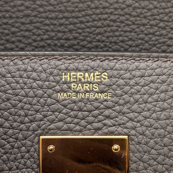 エルメス バーキン30 エタン/ピンクゴールド金具 トゴ Y刻印 HERMES Birkin ハンドバッグ