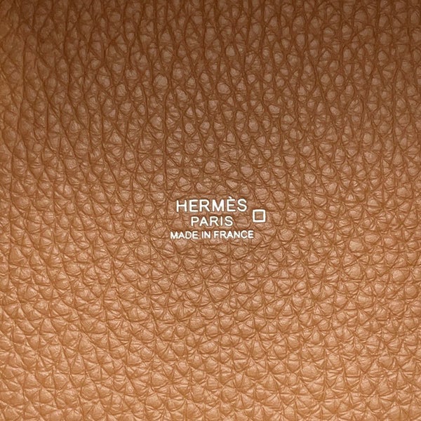 エルメス ハンドバッグ ピコタンロックPM タッチ ゴールド/シルバー金具 トリヨンクレマンス/アリゲーターマット K刻印