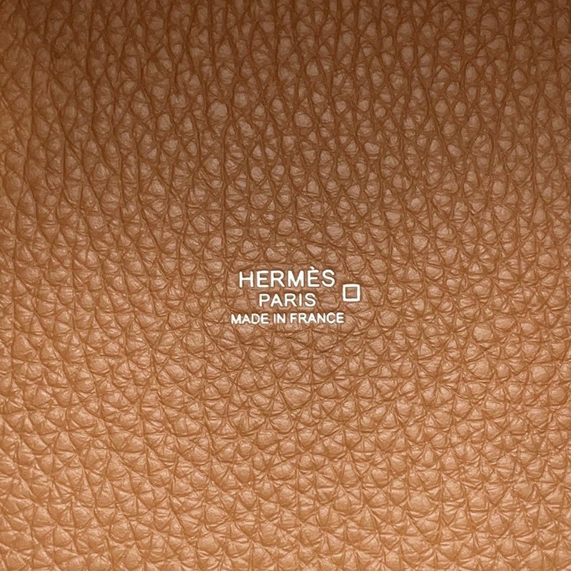 エルメス ハンドバッグ ピコタンロックPM タッチ ゴールド/シルバー金具 トリヨンクレマンス/アリゲーターマット K刻印