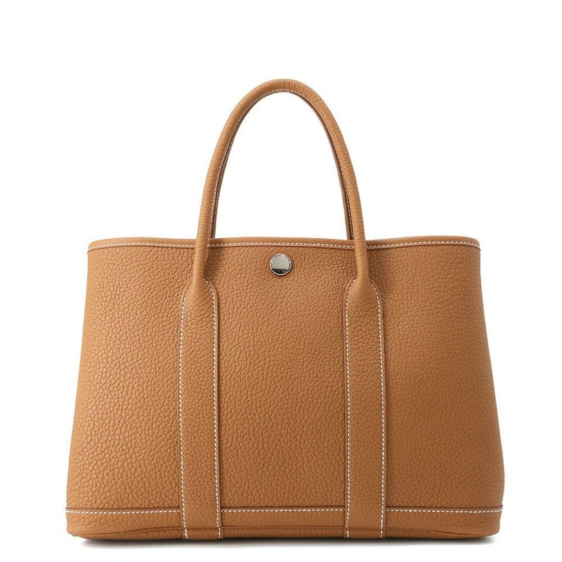 エルメス トートバッグ ガーデンパーティTPM ゴールド/シルバー金具 ネゴンダ K刻印