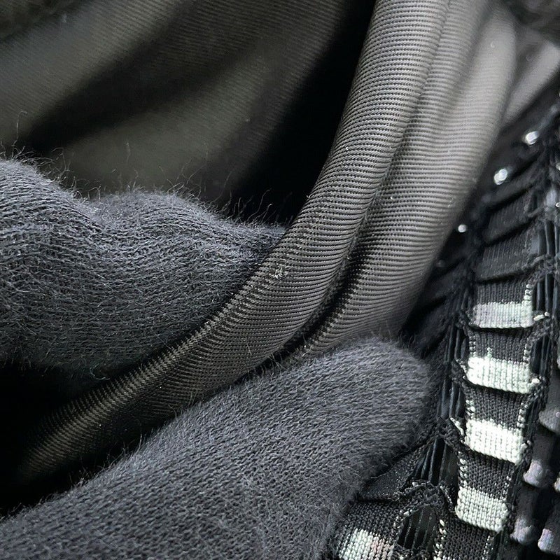 ルイヴィトン ジャケット ショートジップアップ ジャンパー レディースサイズ34 黒 ブラック