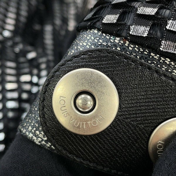 ルイヴィトン ジャケット ショートジップアップ ジャンパー レディースサイズ34 黒 ブラック