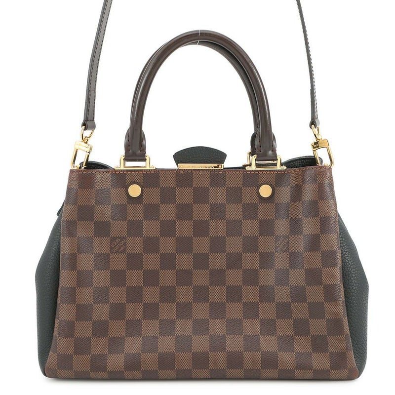 ルイヴィトン ハンドバッグ ダミエ ブリタニー N41673 LOUIS VUITTON ヴィトン バッグ 2wayショルダーバッグ 黒 ブラック
