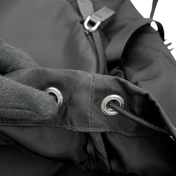 プラダ バックパック ナイロン 2VZ135 PRADA リュックサック バッグ メンズ 黒