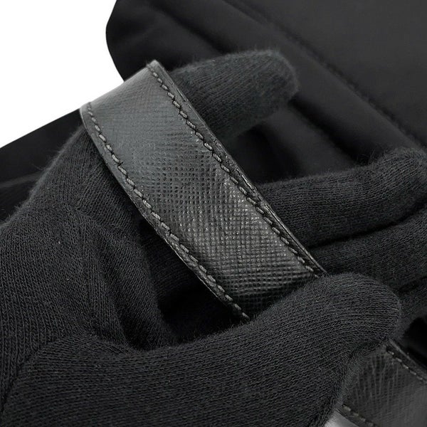 プラダ バックパック ナイロン 2VZ135 PRADA リュックサック バッグ メンズ 黒