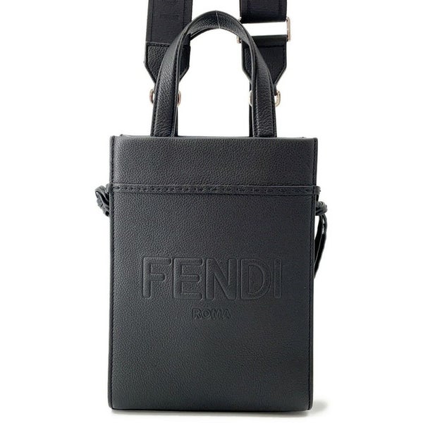 フェンディ ハンドバッグ ゴートゥショッパー スモール 7VA584 FENDI 2way ショルダーバッグ 黒