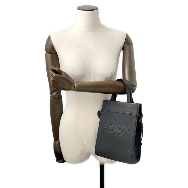 フェンディ ハンドバッグ ゴートゥショッパー スモール 7VA584 FENDI 2way ショルダーバッグ 黒