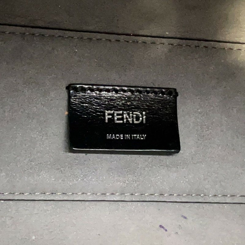 フェンディ ハンドバッグ ゴートゥショッパー スモール 7VA584 FENDI 2way ショルダーバッグ 黒