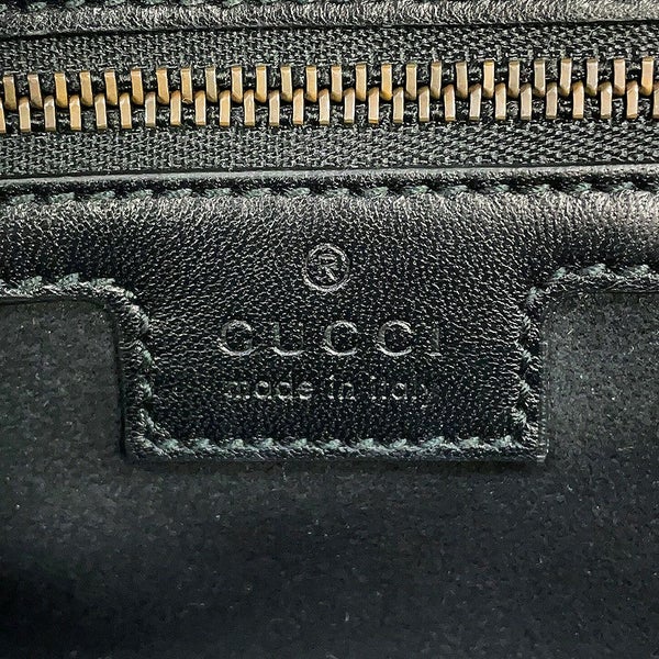 グッチ チェーンショルダーバッグ GGマーモント キルティング レザー 443497 GUCCI 黒