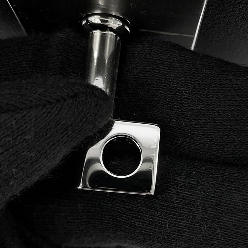 エルメス ボディバッグ ケリー アッカドPM ブラック/ニューライム/シルバー金具 トワルオフィシェ/スイフト K刻印 メンズ 黒