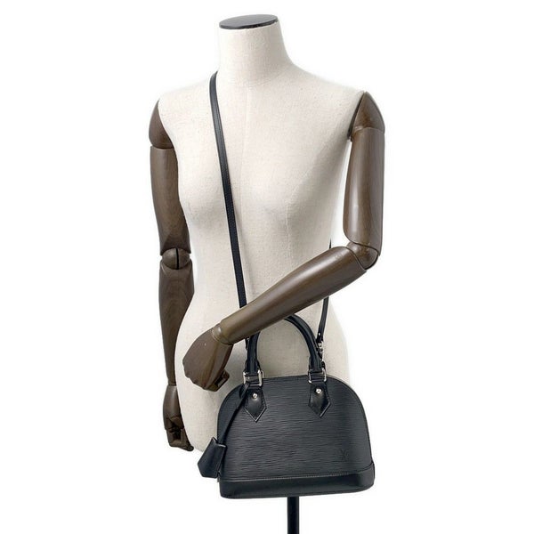 ルイヴィトン ハンドバッグ エピ アルマBB M40862 LOUIS VUITTON 2way 黒 ブラック